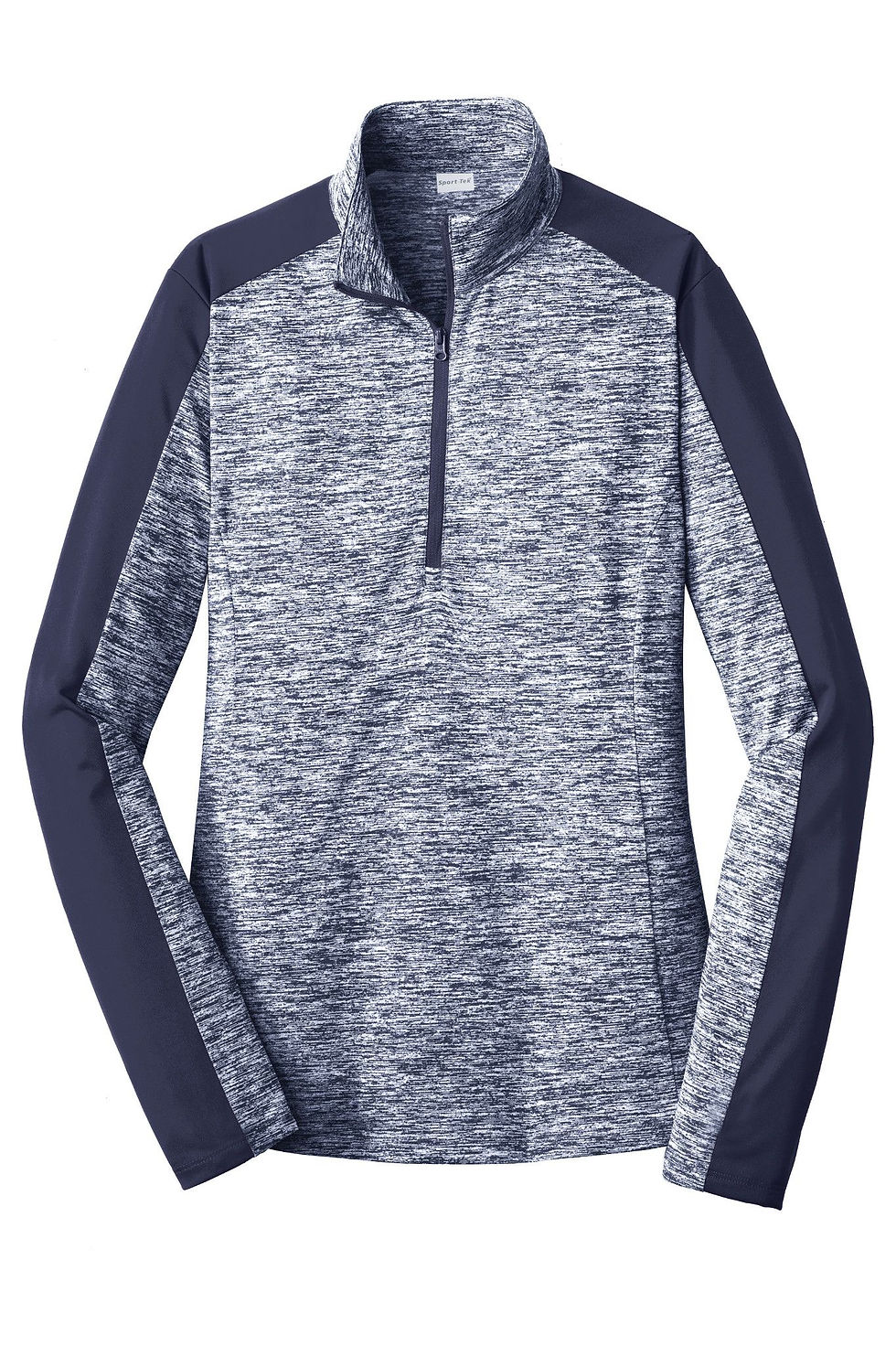 Thumbnail: LST397 Sport-Tek® Ladies PosiCharge® Electric Heather Colorblock 1/4-Zip Pullove