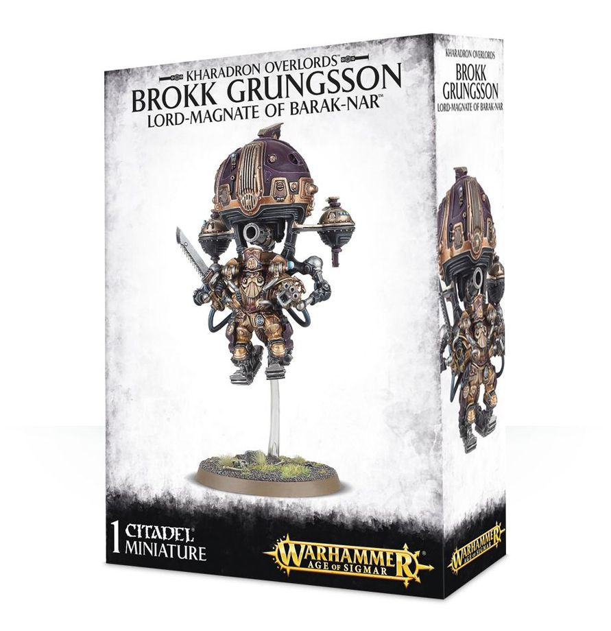 KHARADRON OVERLORDS: BROKK GRUNGSSON LORD-MAGNATE BARAK-NAR