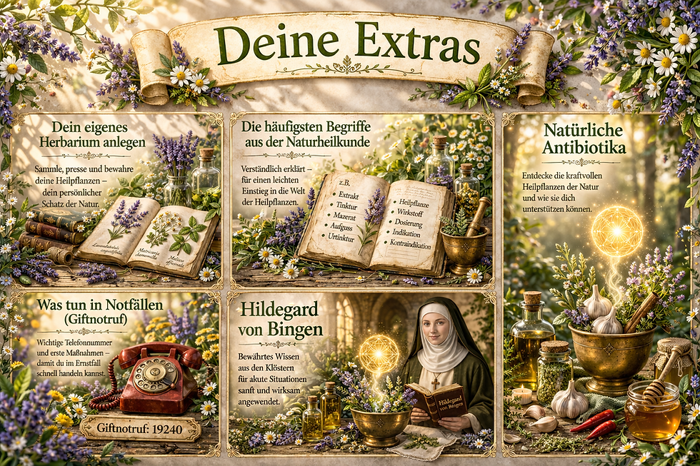 Thumbnail: 🌿 Fernstudium "Kräuterpädagoge/Kräuterpädagogin DAN"