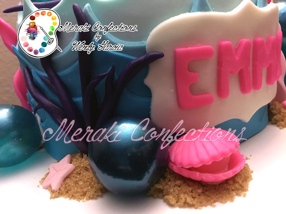 Bubble Guppy Cake