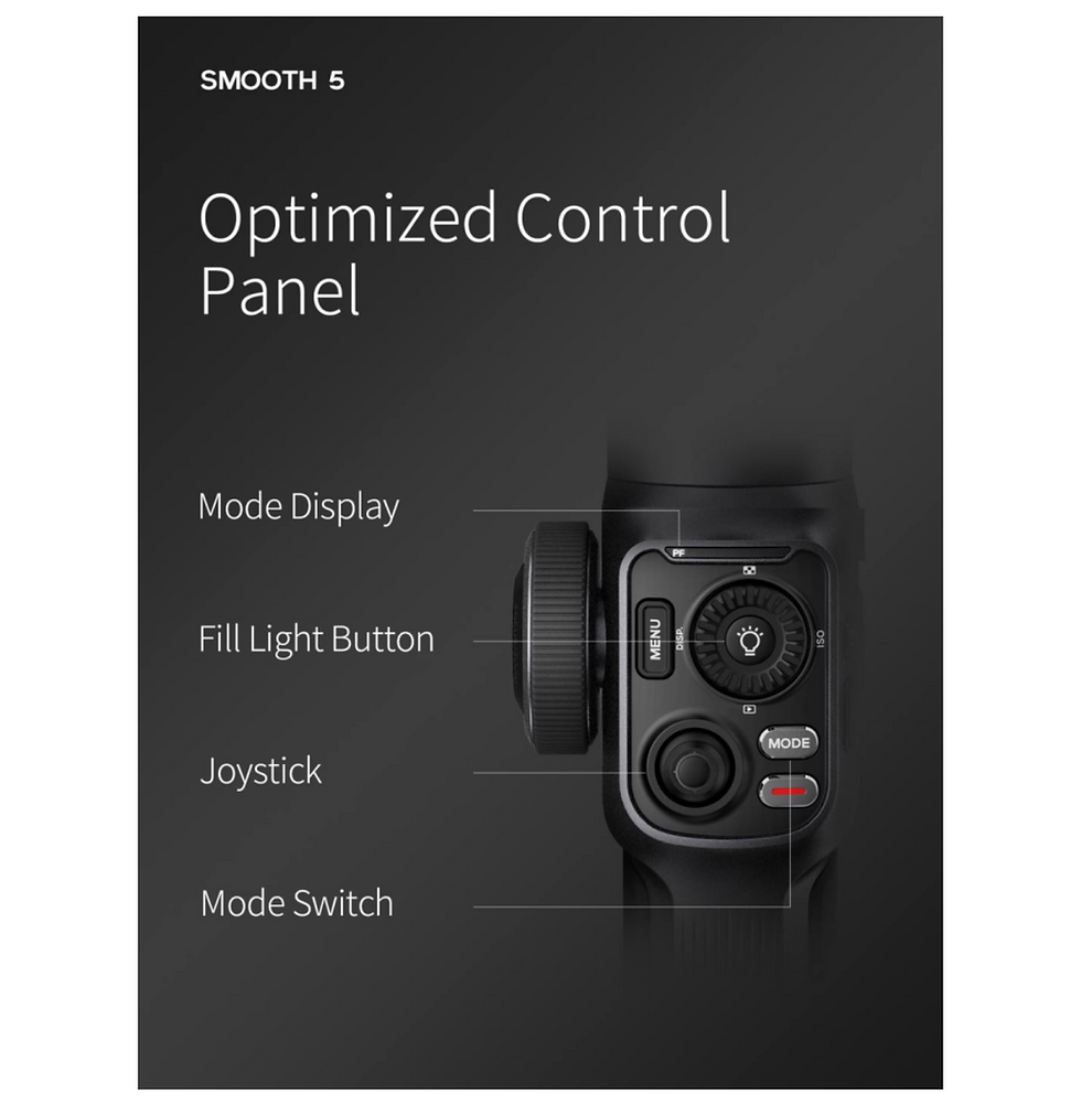 Miniaturebillede: Zhiyun Smooth 5 Smartphone Gimbal
