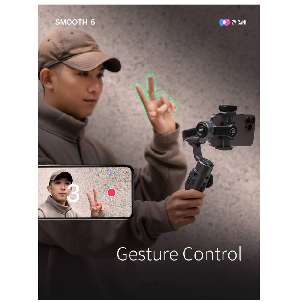 Miniaturebillede: Zhiyun Smooth 5 Smartphone Gimbal