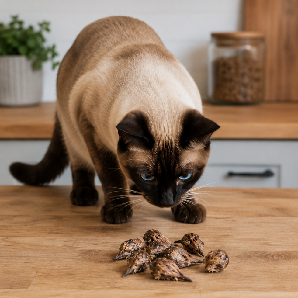Thumbnail: Quail Heads with Feathers