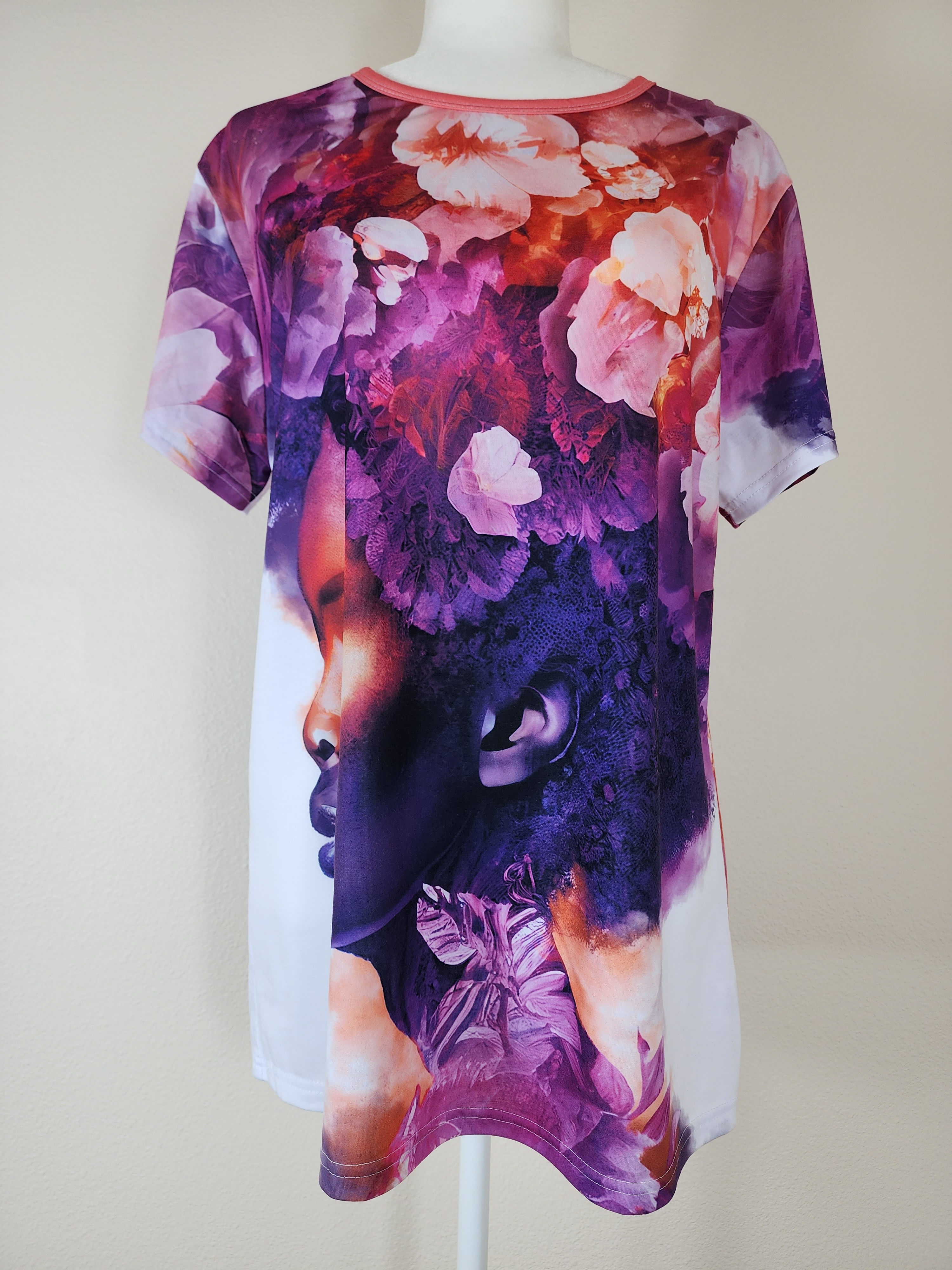 No.102 Crew Neck Women Soft T-shirt - Large. Last One.