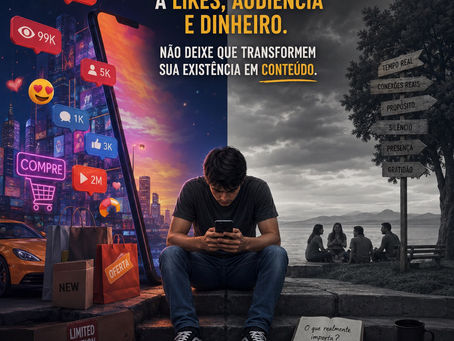 Quando a Vida Vira Conteúdo: A Mercantilização da Existência na Sociedade Digital
