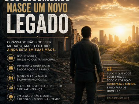Entre o Altar e a Oficina: Quando a Fé Deixa de Construir o Legado