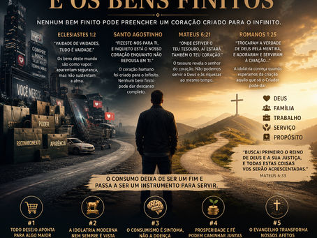 O Coração Infinito e os Bens Finitos