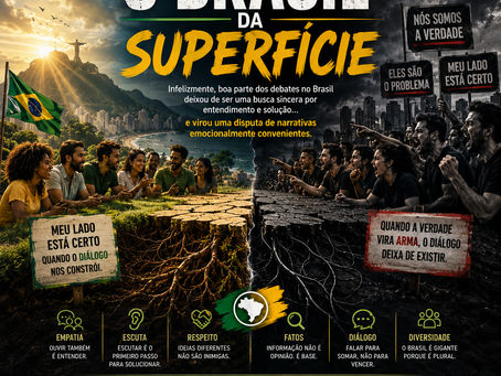 O Brasil da Superfície