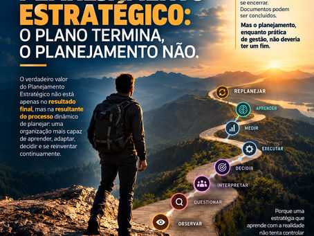 Planejamento Estratégico como Processo Contínuo de Aprendizagem e Gestão