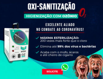 oxi sanitização pra mofo