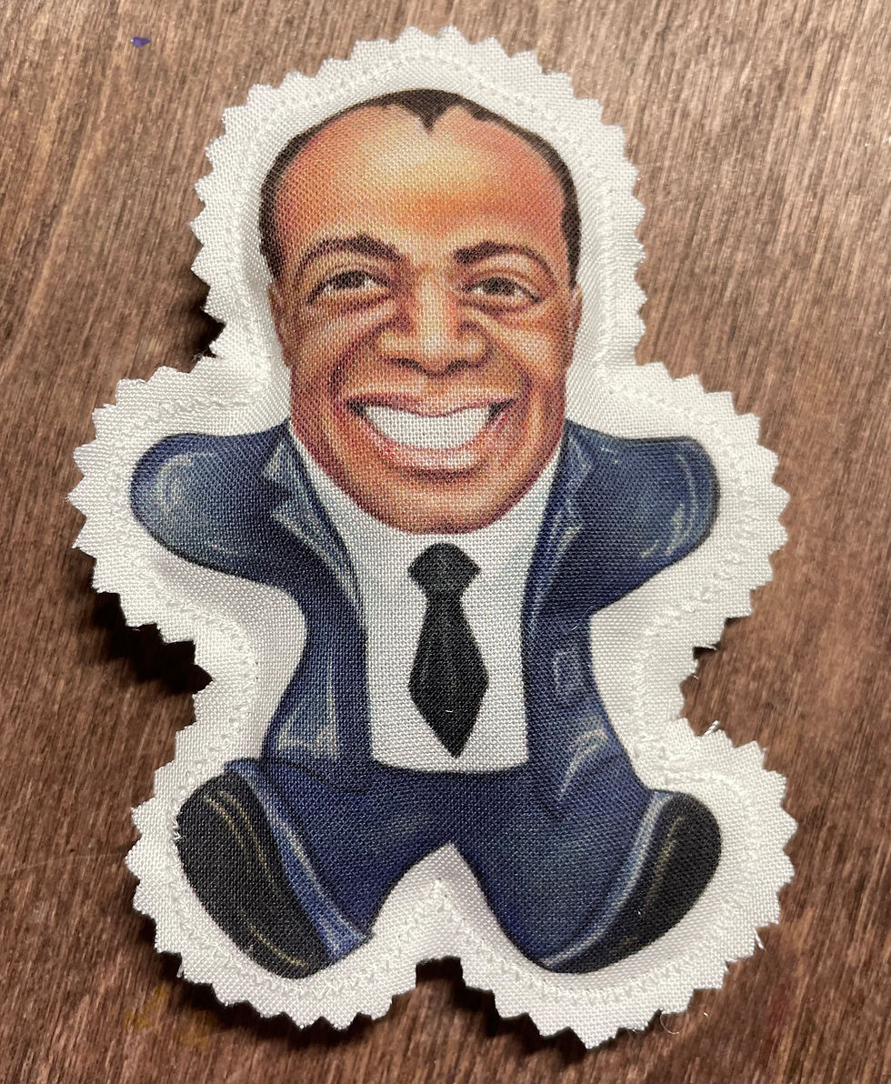 Louis Armstrong Ornament