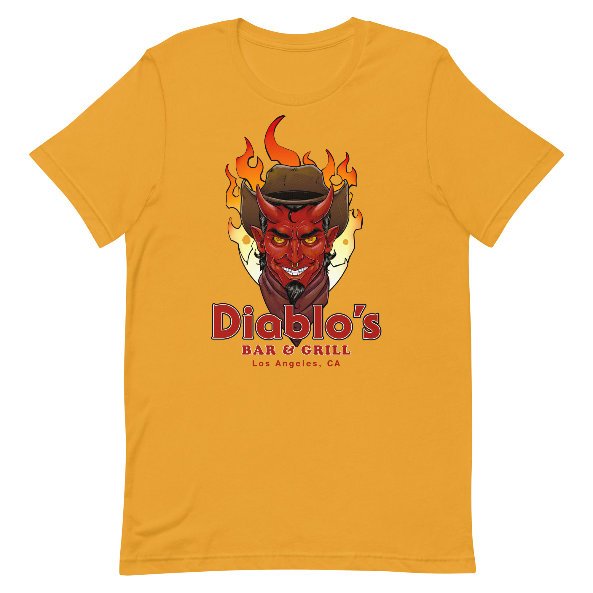Diablo’s Diner Logo Tee – Where the Coffee’s Hot and the Deals Are Shady