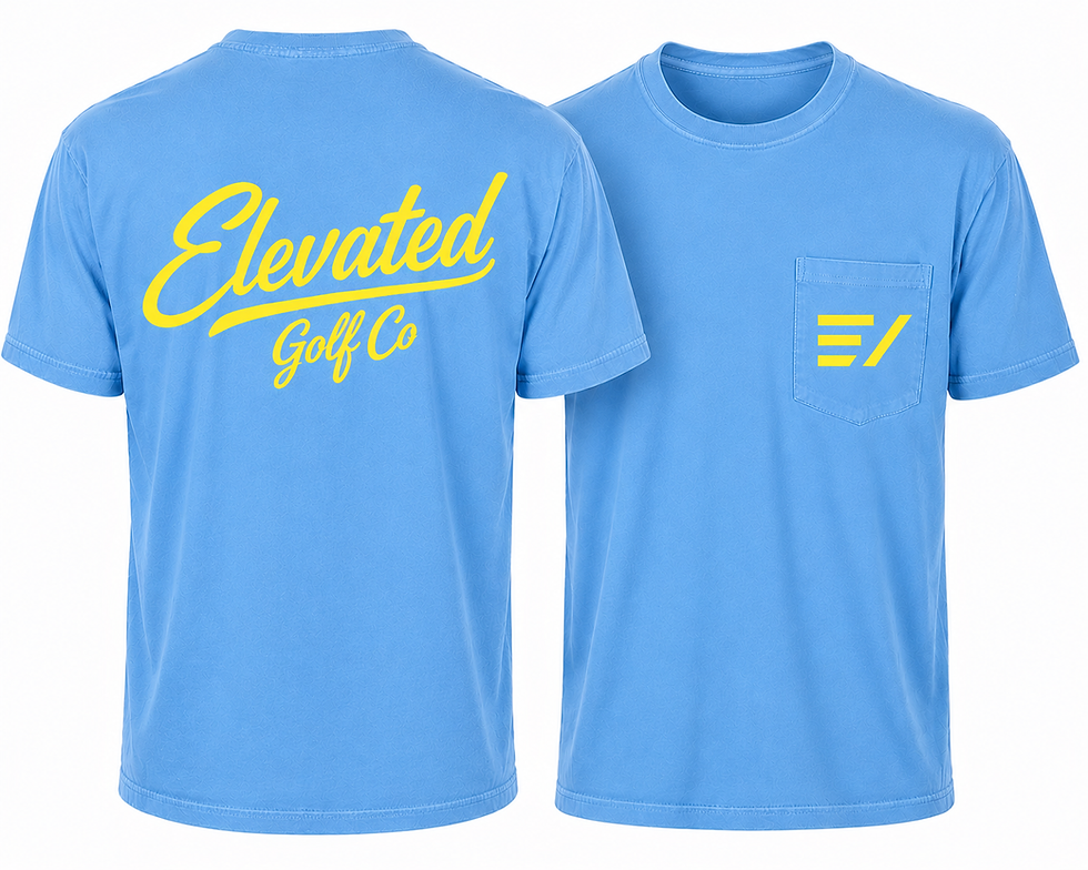 Elevated T Shirt Sapphire
