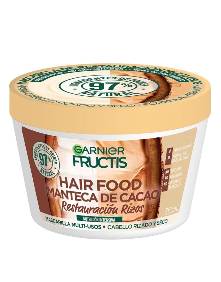 GARNIER FRUCTIS Mascarilla Reparación de Rizos Manteca de Cacao