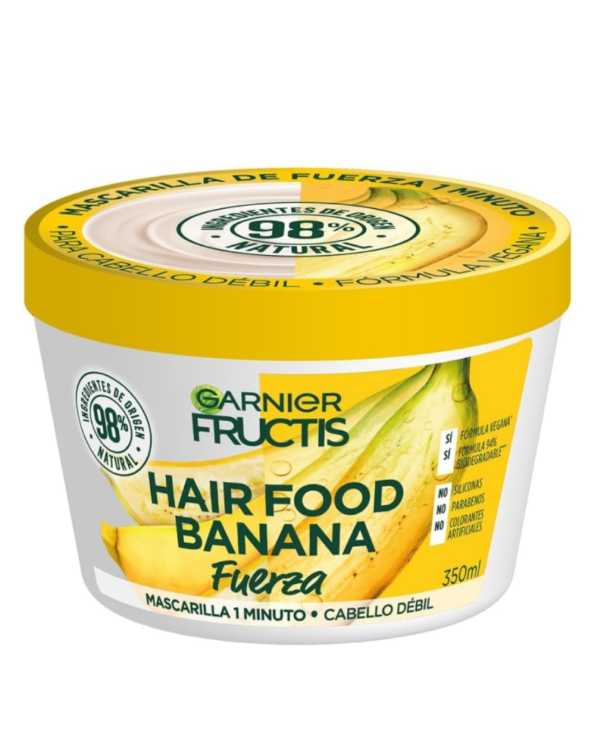 GARNIER FRUCTIS Mascarilla Fuerza Banana