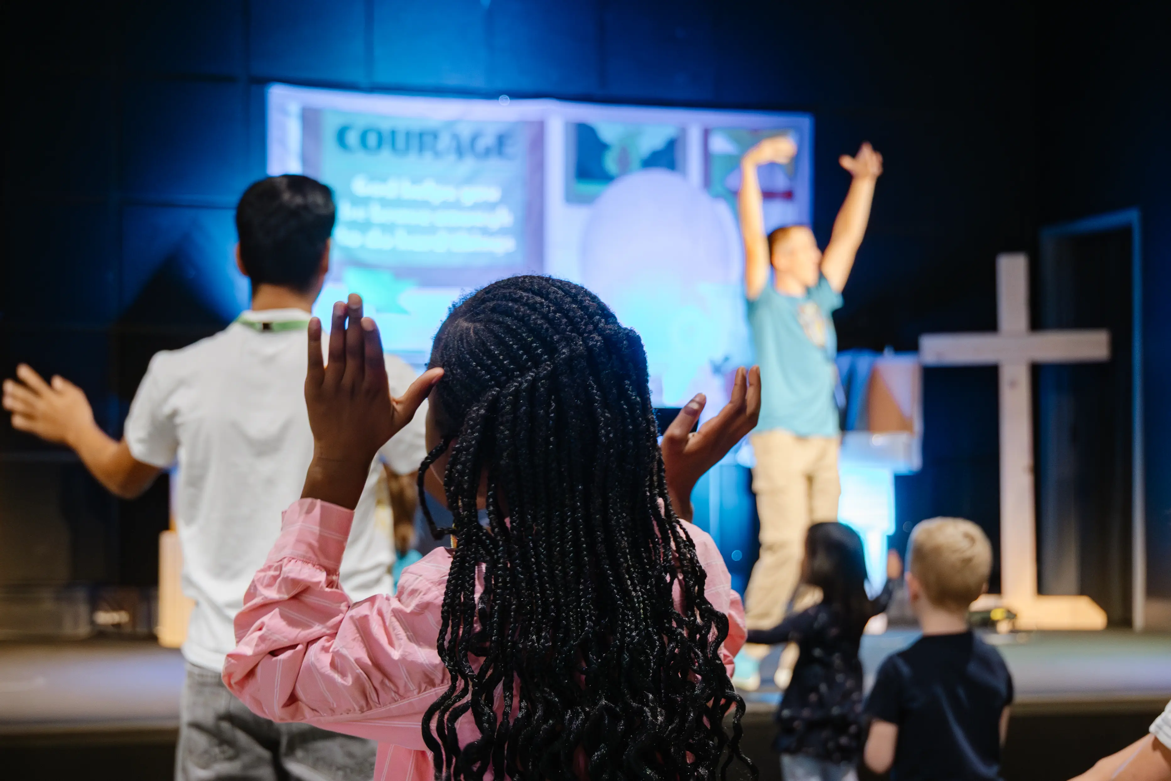 Grade School Kids at Discovery Land