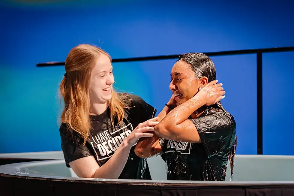 Baptist at a FAC service