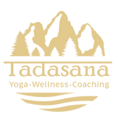 Tadasana Logo in Gold