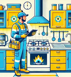 DALL·E 2024-09-30 19.11.39 - A colorful illustration in a modern vector style of a gas ins