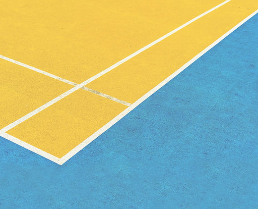Colorful Court Lines