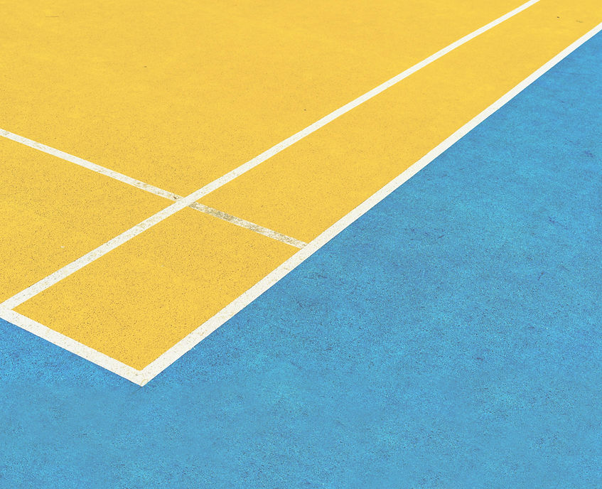 Colorful Court Lines