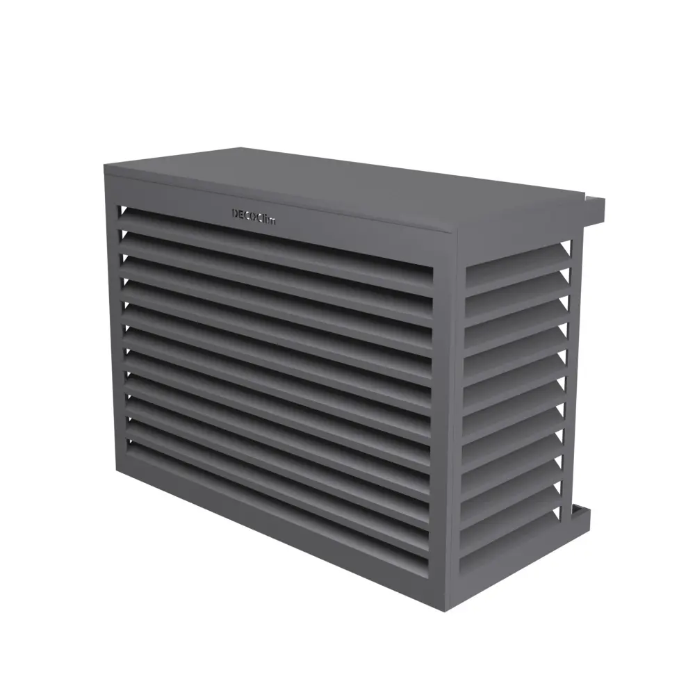 Sichtschutz-Verkleidung Alu Staubgrau