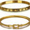 Thumbnail: Gold Silver Plated Bracelets for Men Women Roman Numeral Bangle Bracelet Stainl