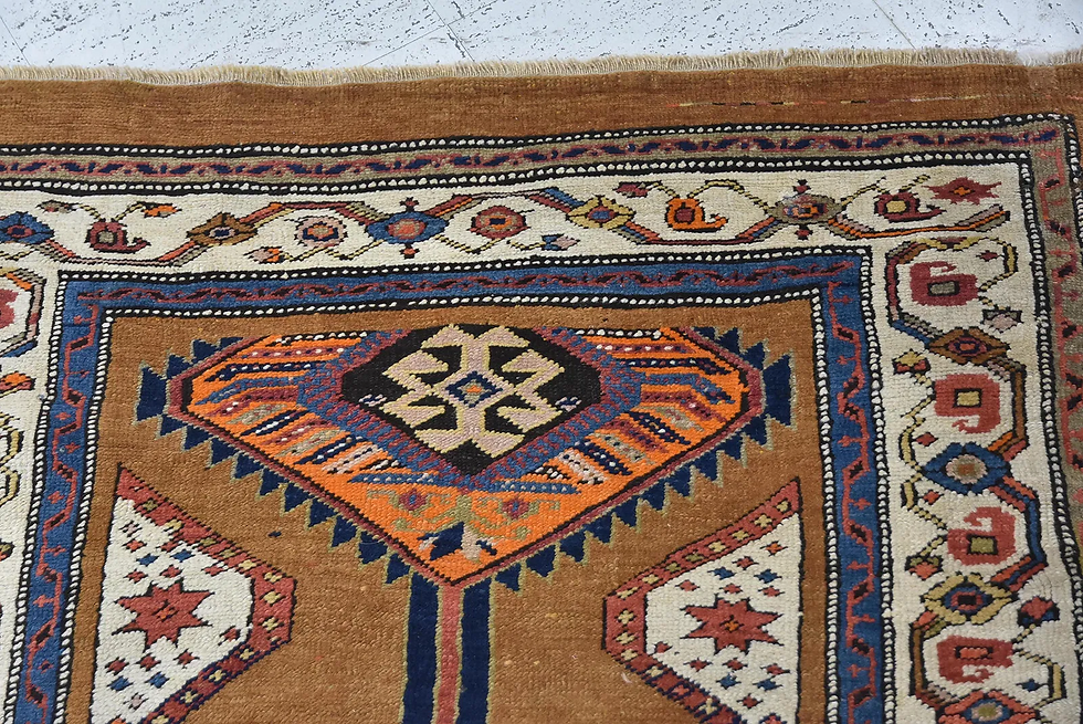 Thumbnail: Antique Persian Sarab Runner 3'4" x 10'7"