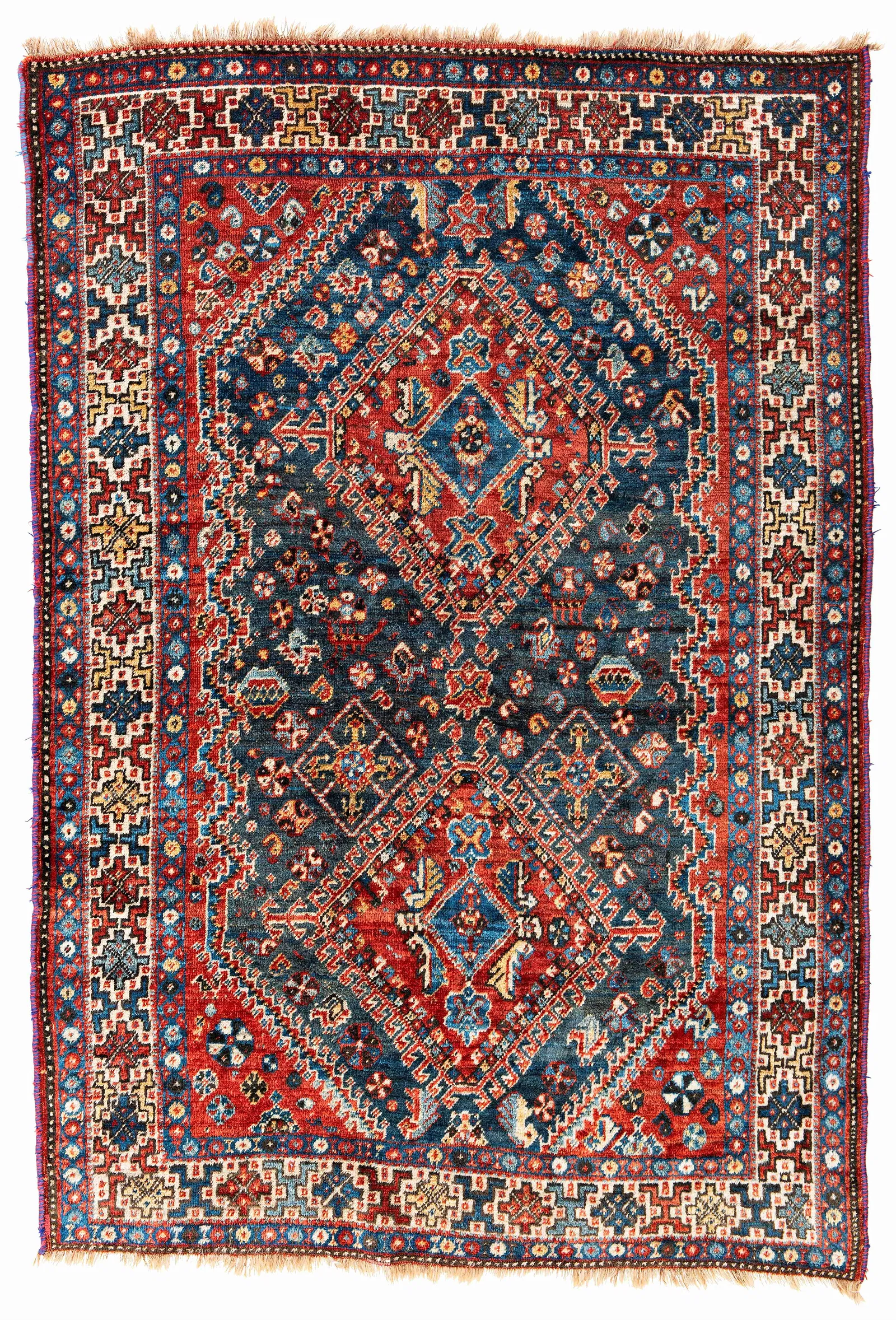 Antique Persian Luri Tribal Rug 5'3" x 7'8"