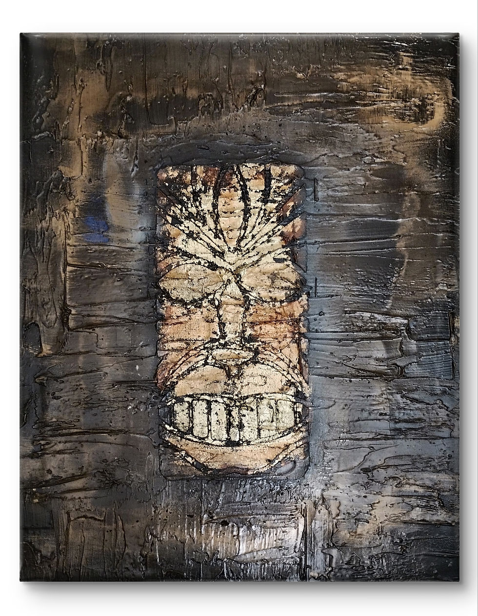 Abstract textured 16x20 canvas art 