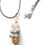 Thumbnail: Artichoke tan seashell necklace 