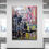 Thumbnail: Original abstract street 30x40 canvas art 