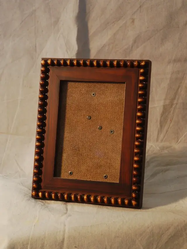 Wooden Frame with Wood Beading Border - Large