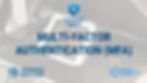 Cybersecurity Awareness Month banner: MFA