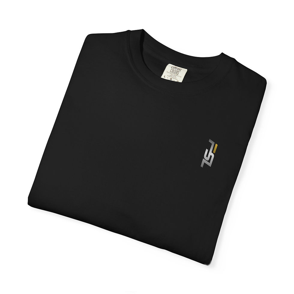 Thumbnail: Progress Over Perfection T-Shirt — Gold Inspirational Casual Tee