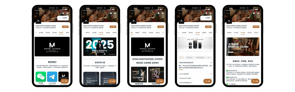 初级商务模特形象展示，展示女性模特的整体气质与商务风格定位