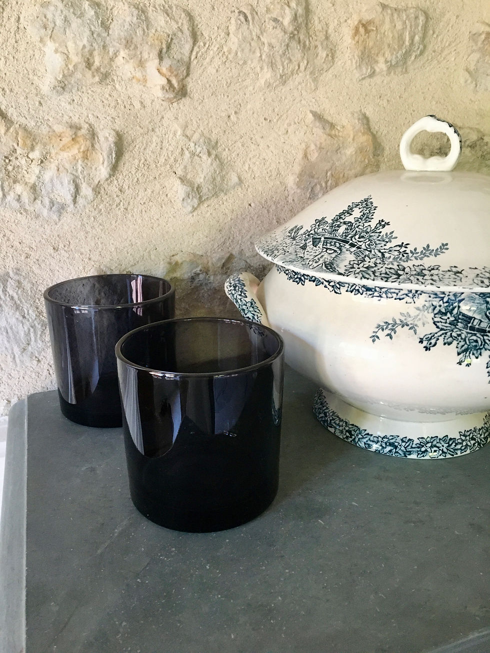 Miniature : Bougie Parfumée dans un Verre Épais