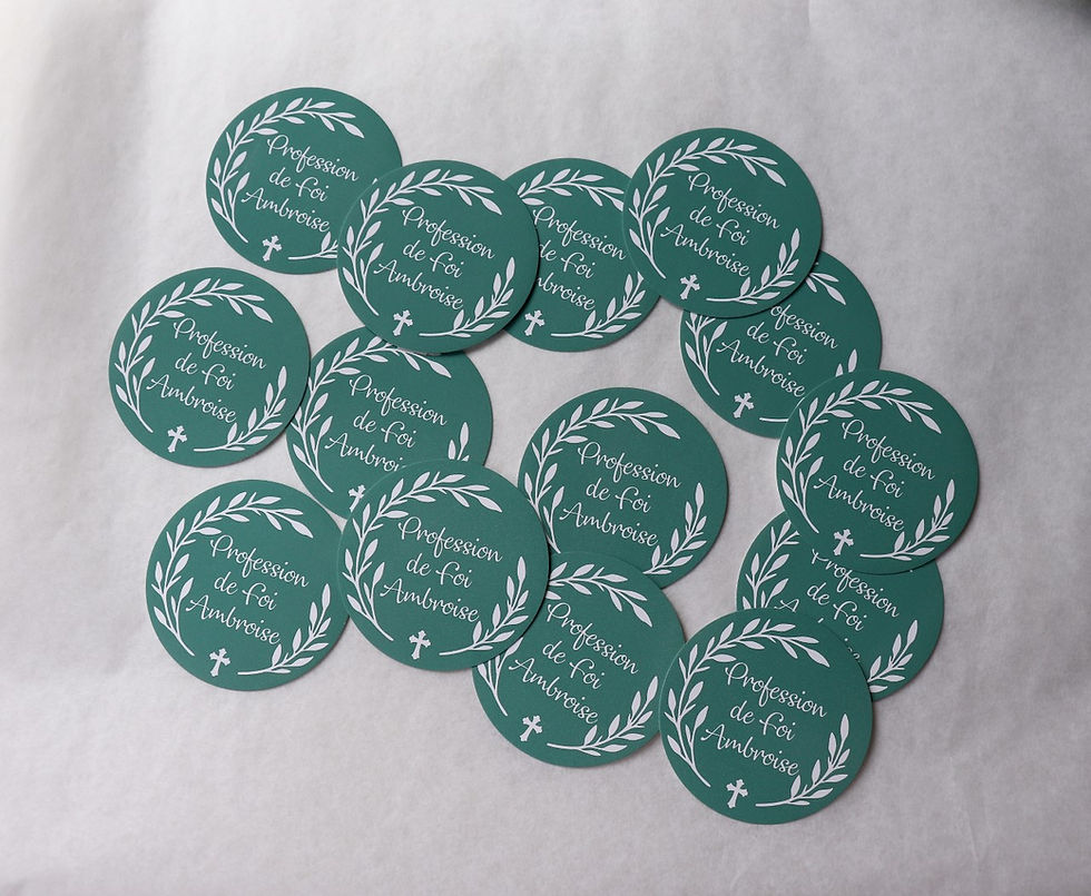 Miniature : Petit Flacon en Verre - Étiquette Personnalisée