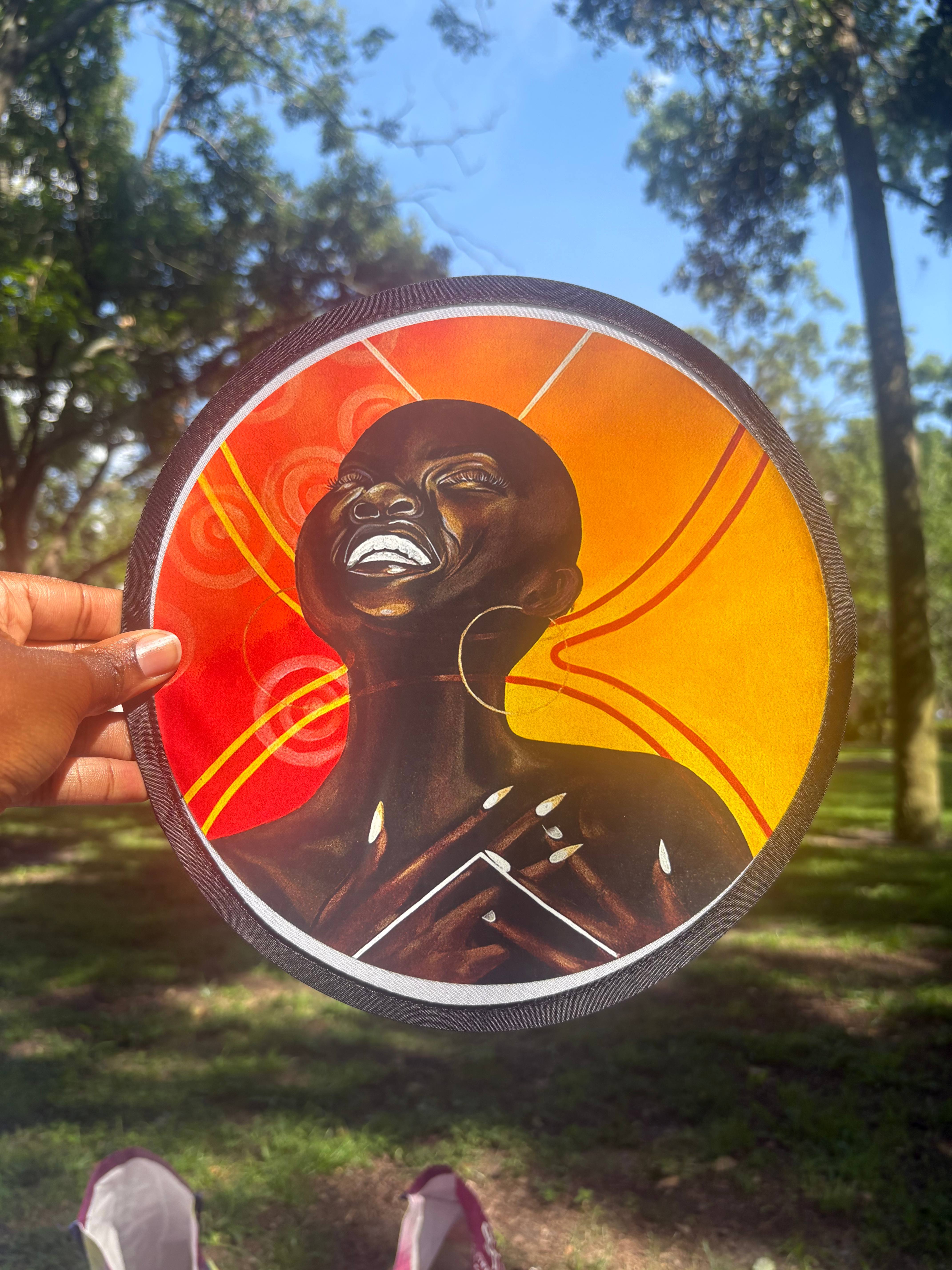 Fold and Flow Portable Fan- Freedom Runs Deep