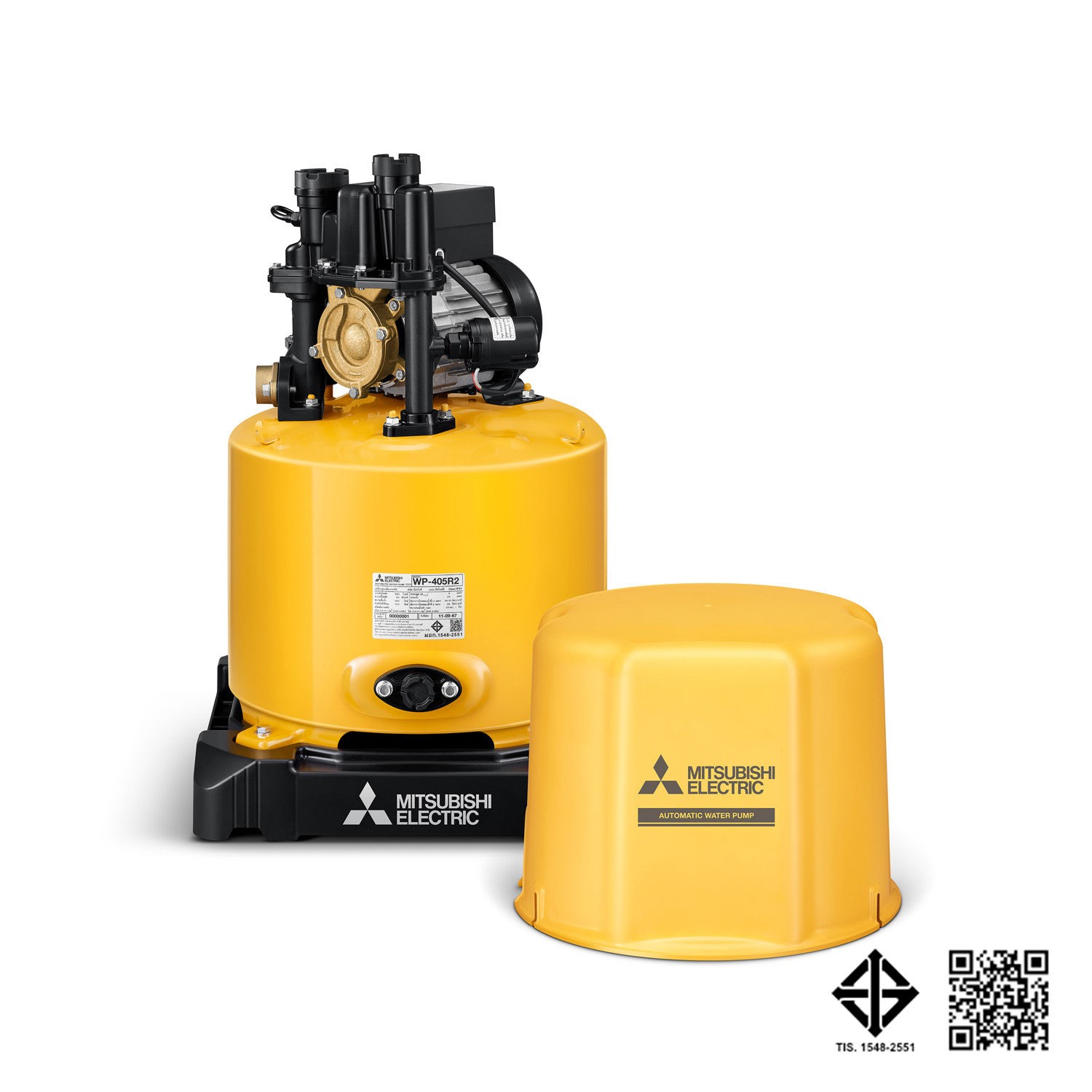 MITSUBISHI Water Pump ปั๊มอัตโนมัติ 1-1/4" 400 วัตต์ รุ่น WP-405R