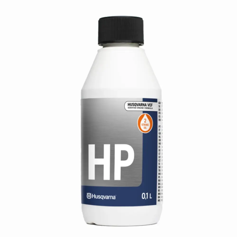 HUSQVARNA น้ำมันเครื่อง 2 จังหวะ ออโต้ลูป 2T รุ่น HP ขนาด 0.1 ลิตร
