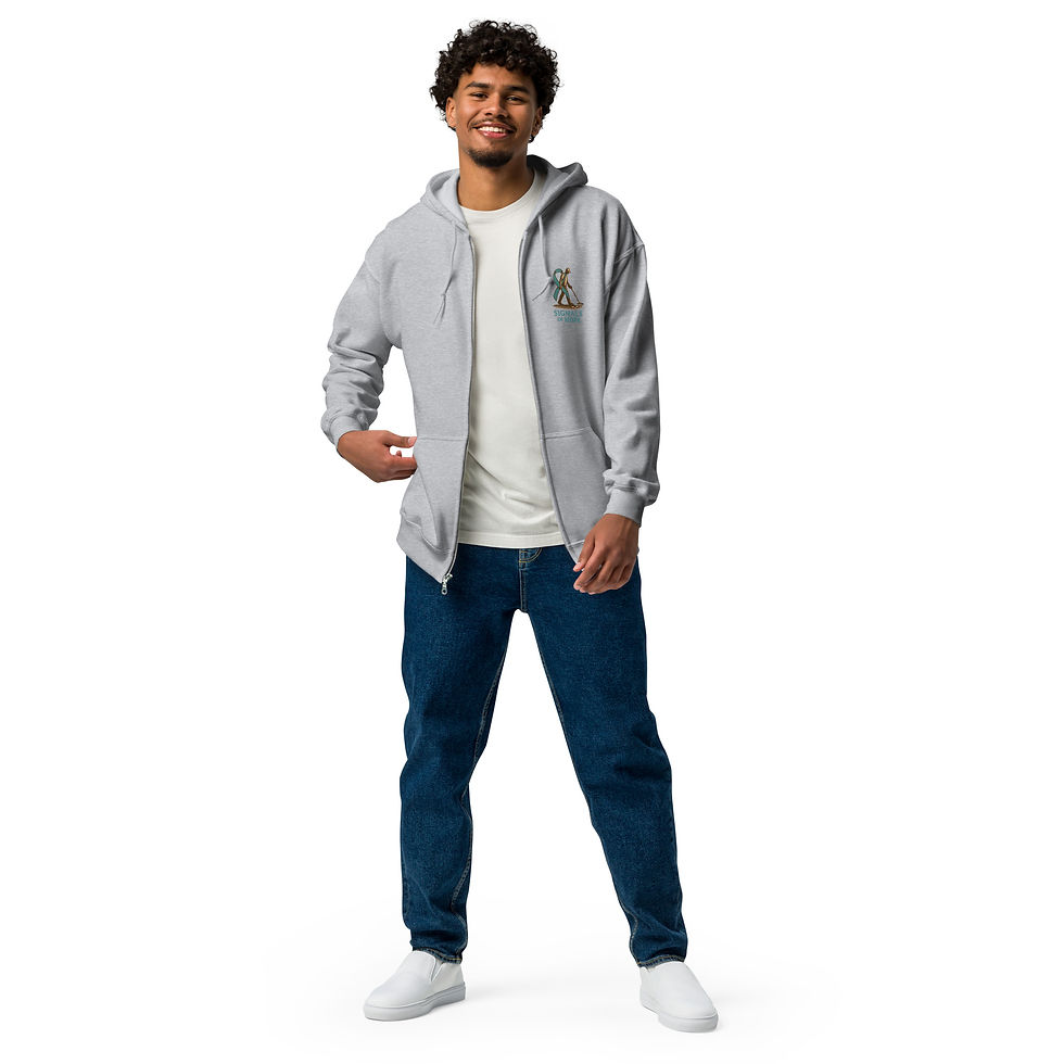 Thumbnail: Unisex We Talk Zip Hoodie
