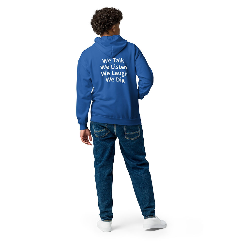 Thumbnail: Unisex We Talk Zip Hoodie
