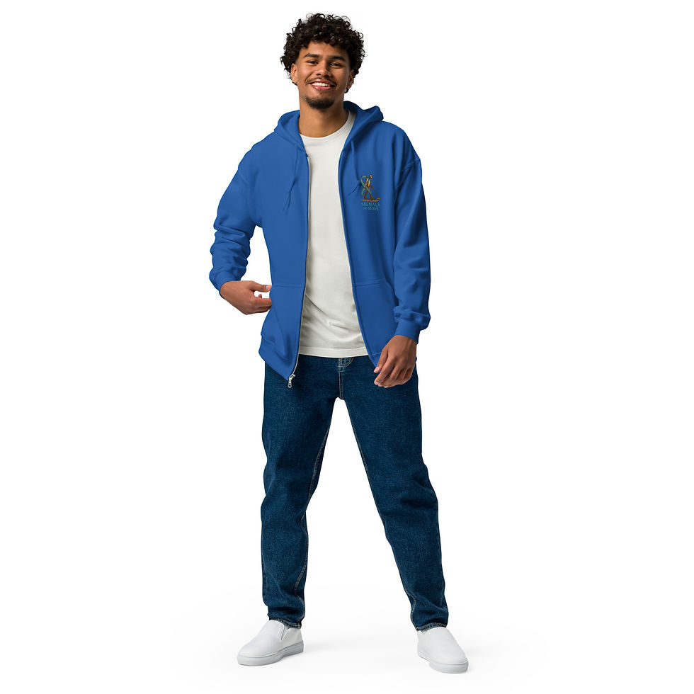 Thumbnail: Unisex We Talk Zip Hoodie