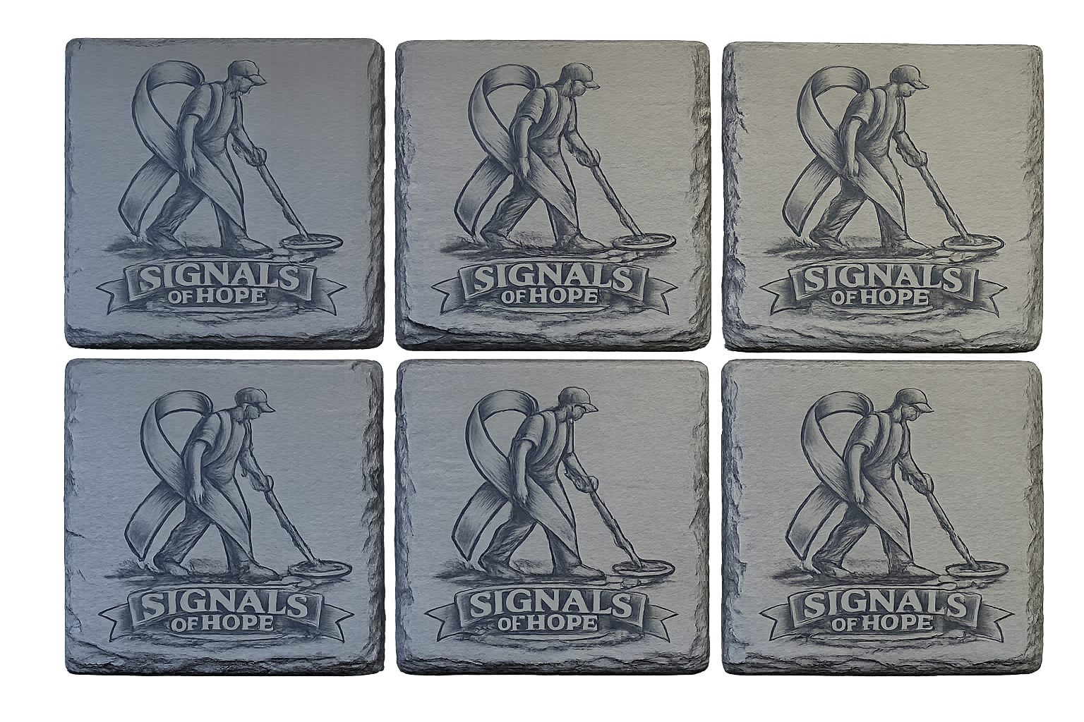 Signals of Hope Coasters x 6