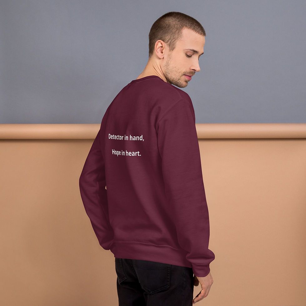Thumbnail: Unisex Detector in Hand Sweatshirt