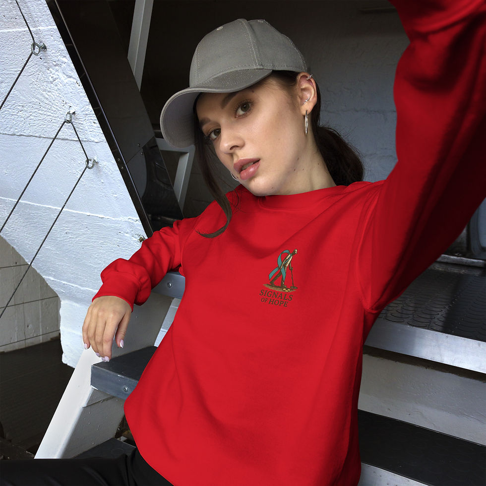 Thumbnail: Unisex Detector in Hand Sweatshirt