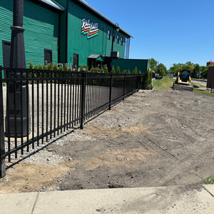 Decorative Metal Fence Design