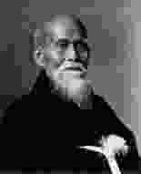 O-Sensei Mohirei Ueshiba, fondateur de l'aïkido