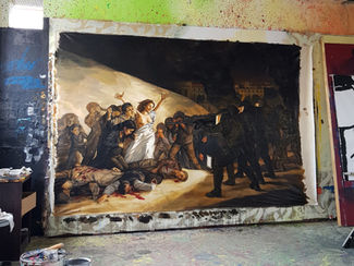 Liberty Lost painting (non censured -18)